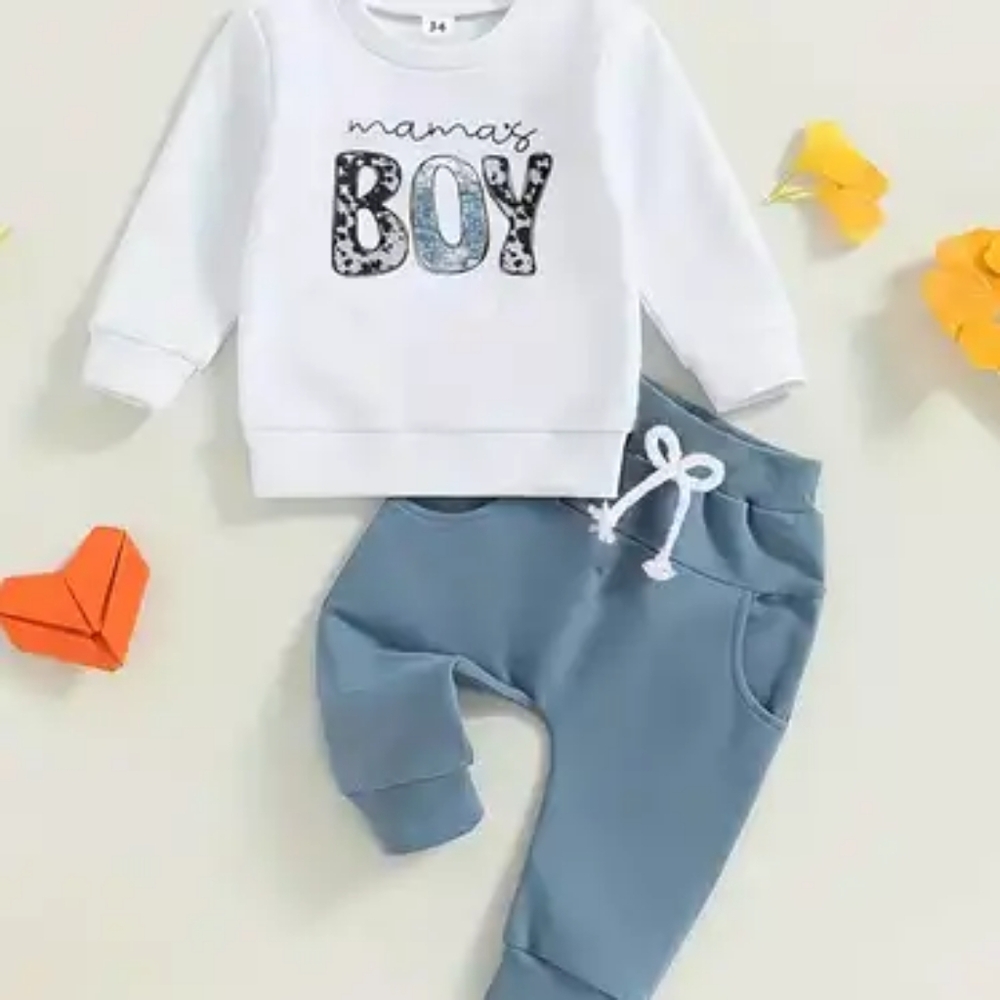 Mamas Boy set 9 To 12 Months Nwot
